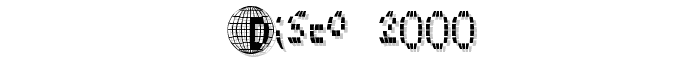 Disco 2000 font